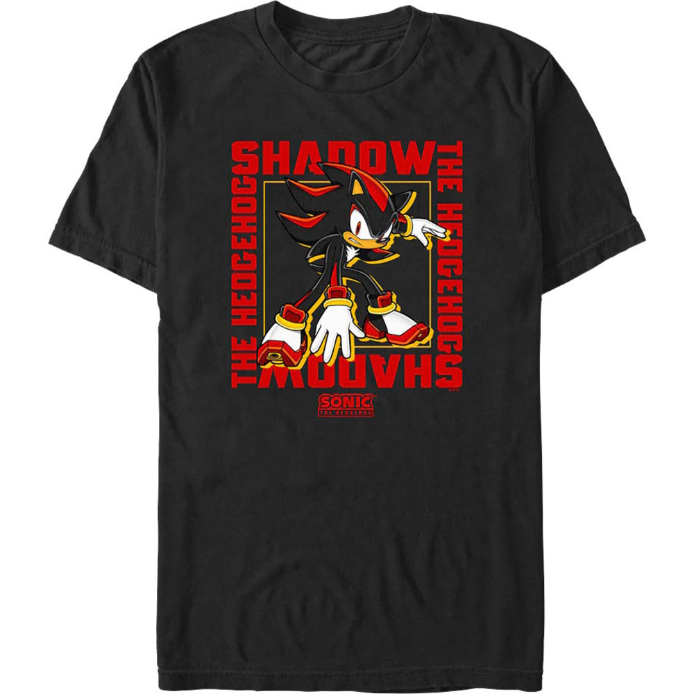 Shadow Frame Sonic The Hedgehog Tshirt
